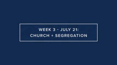 Listen + Learn: A Conversation on the Church + Segregation