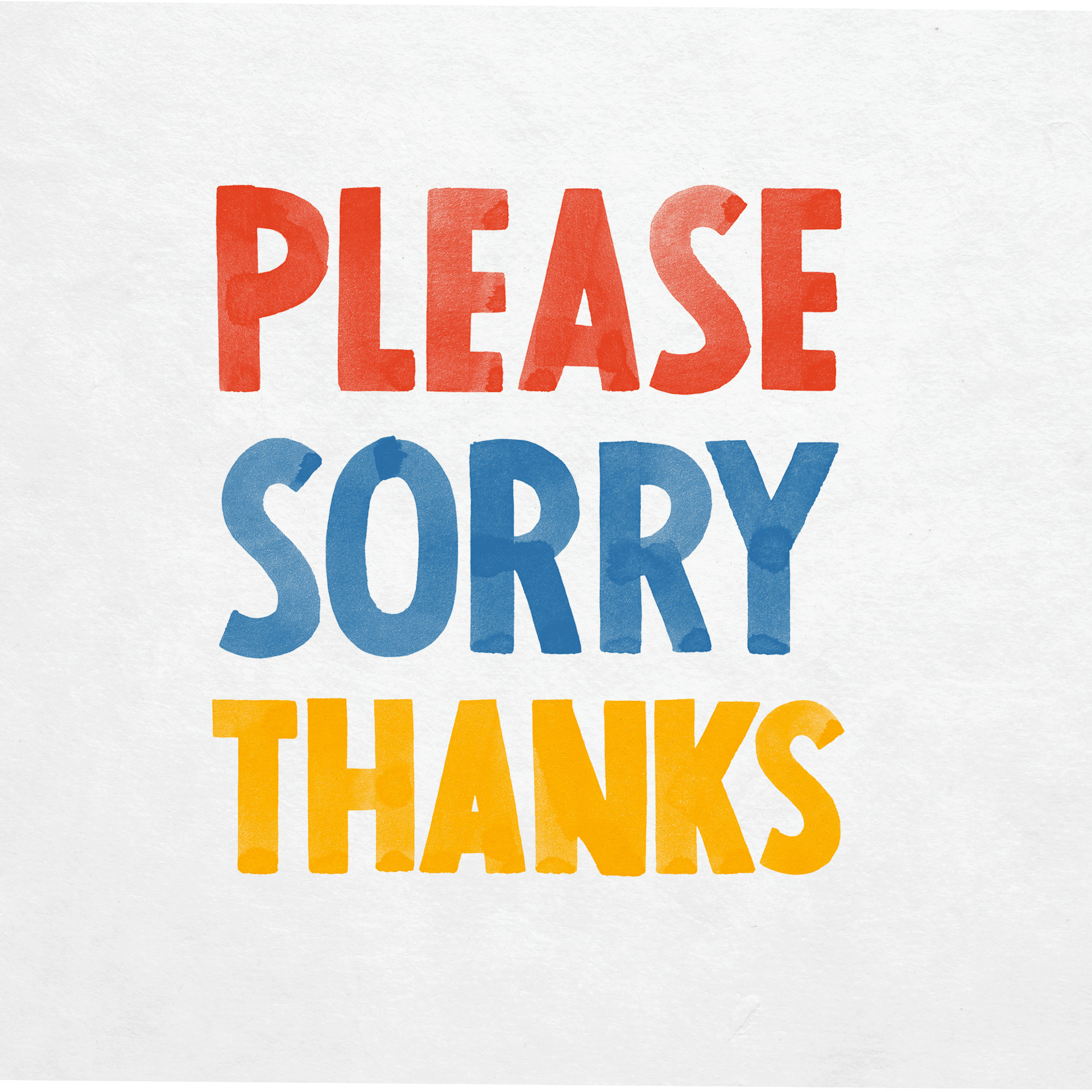 Please Sorry Thanks Cover Image